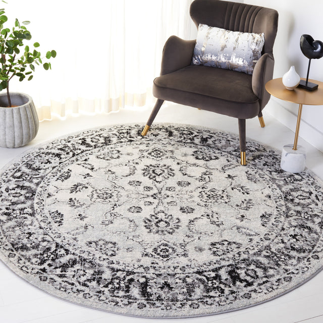 Safavieh Tulum Tul281A Ivory/Black Rug.