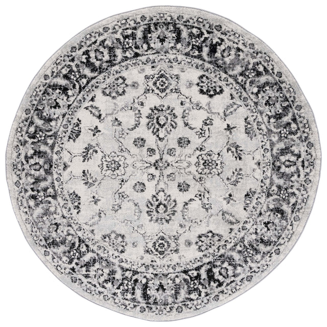 Safavieh Tulum Tul281A Ivory/Black Rug.