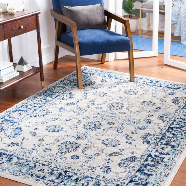 Safavieh Tulum Tul281B Ivory/Blue Rug.