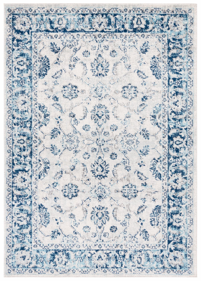 Safavieh Tulum Tul281B Ivory/Blue Rug.