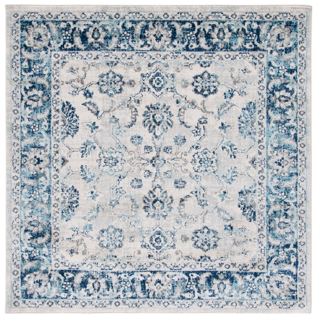 Safavieh Tulum Tul281B Ivory/Blue Rug.