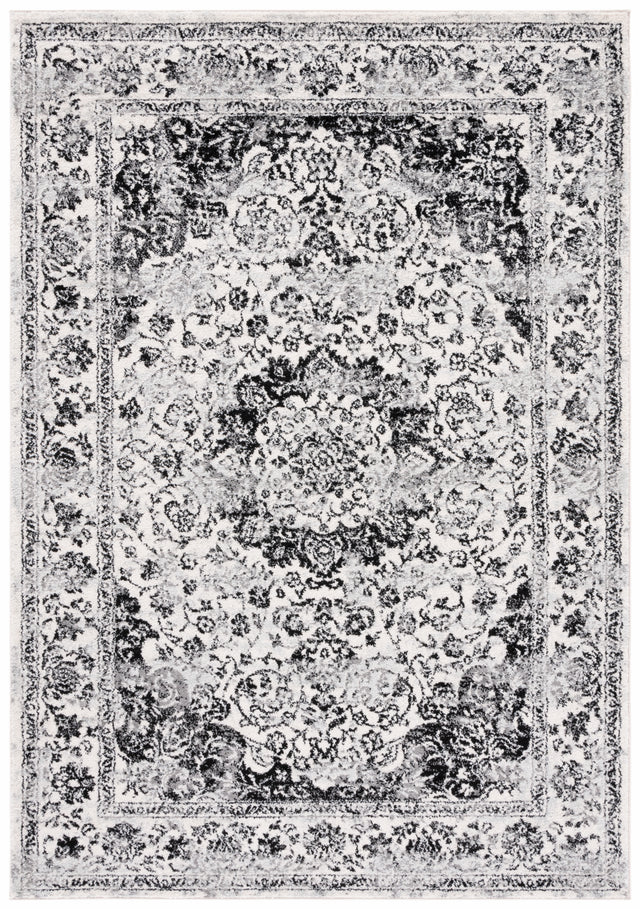 Safavieh Tulum Tul282A Ivory/Black Rug.