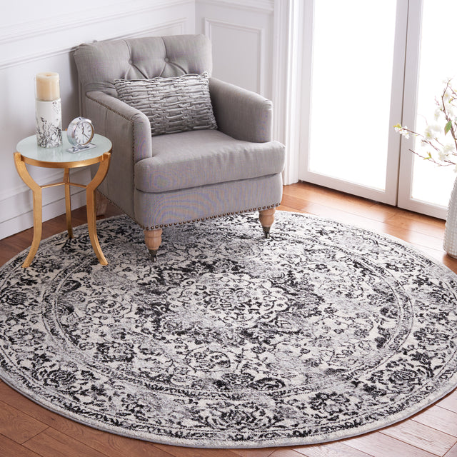 Safavieh Tulum Tul282A Ivory/Black Rug.