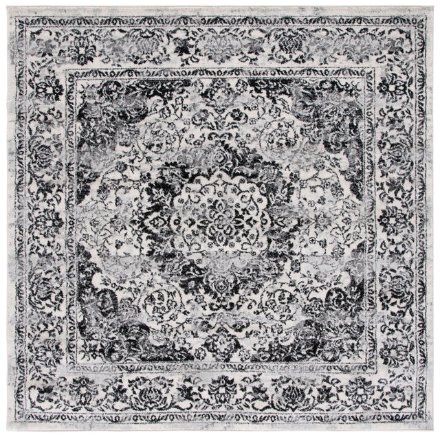 Safavieh Tulum Tul282A Ivory/Black Rug.