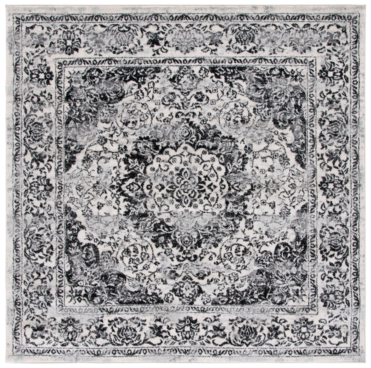 Safavieh Tulum Tul282A Ivory/Black Rug.