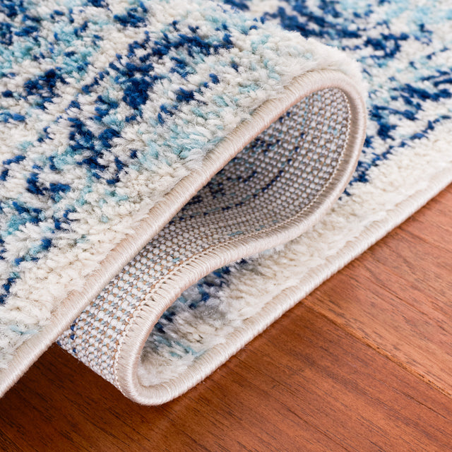 Safavieh Tulum Tul282B Ivory/Blue Rug.