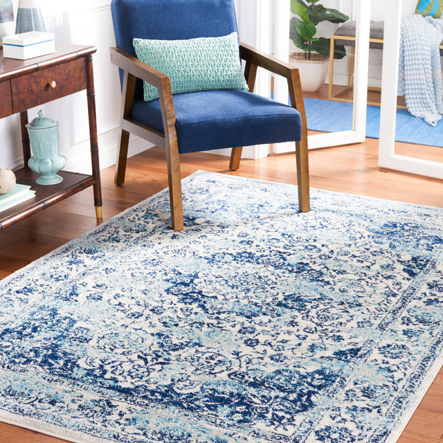 Safavieh Tulum Tul282B Ivory/Blue Rug.