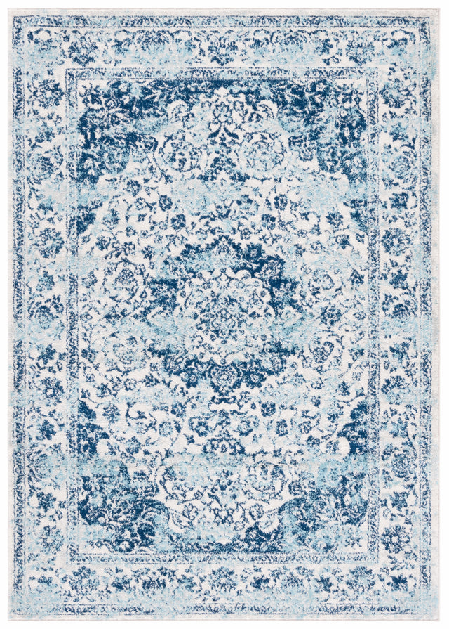 Safavieh Tulum Tul282B Ivory/Blue Rug.