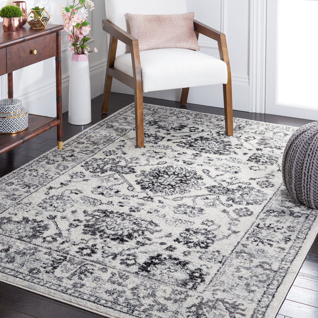 Safavieh Tulum Tul283A Ivory/Black Rug.