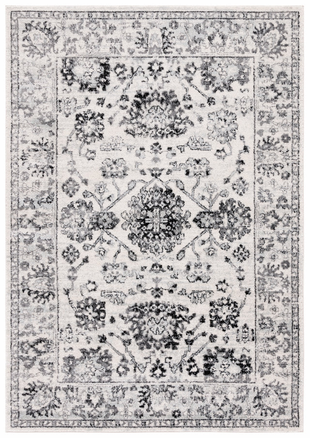 Safavieh Tulum Tul283A Ivory/Black Rug.