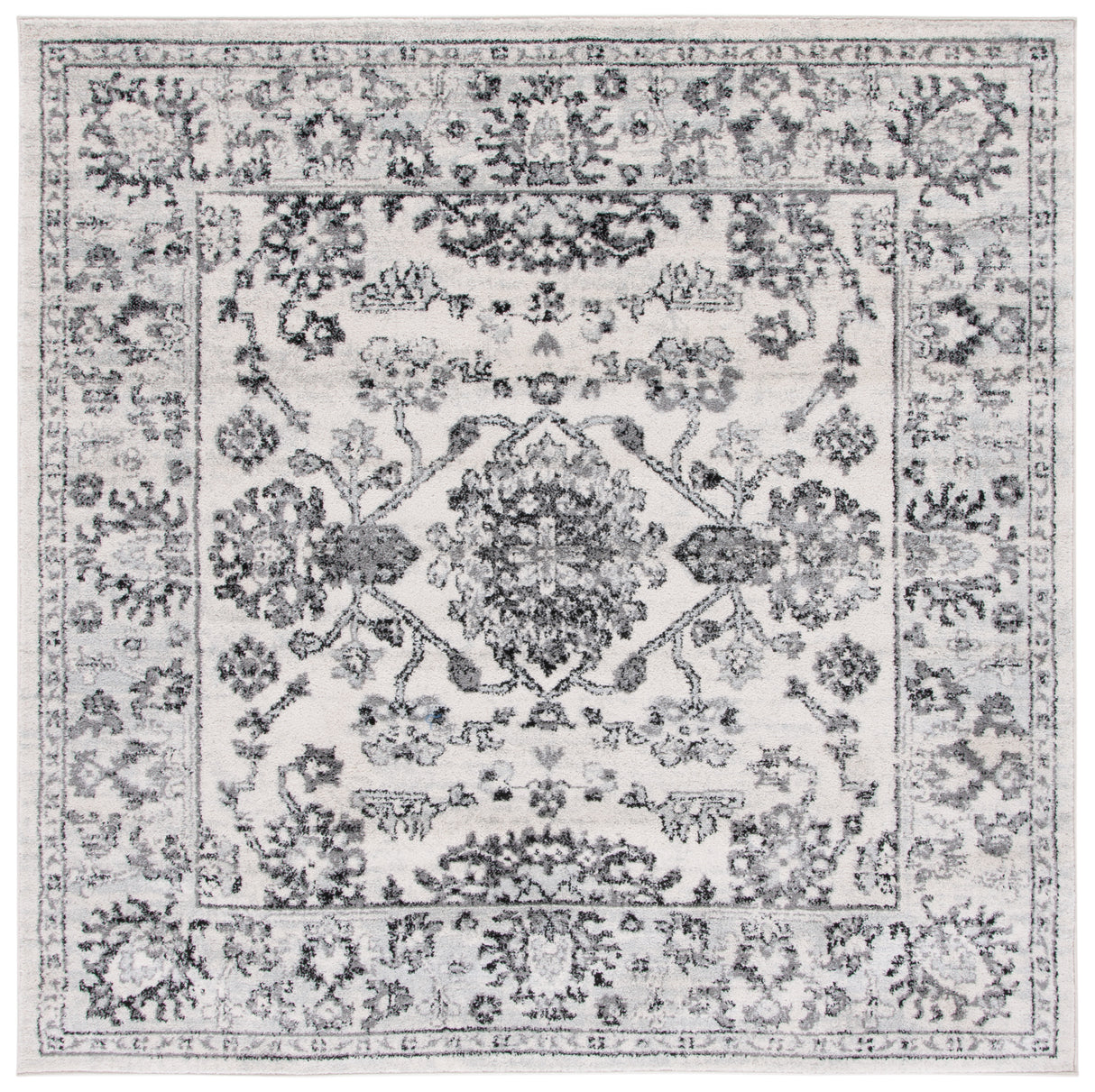 Safavieh Tulum Tul283A Ivory/Black Rug.