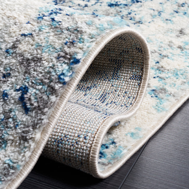 Safavieh Tulum Tul284B Ivory/Blue Rug.