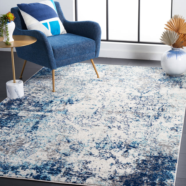 Safavieh Tulum Tul284B Ivory/Blue Rug.