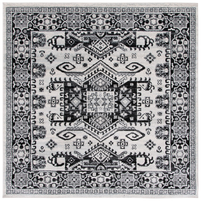 Safavieh Tulum Tul285A Ivory/Black Rug.