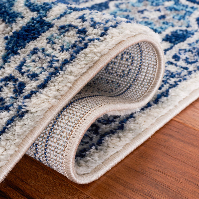 Safavieh Tulum Tul285B Ivory/Blue Rug.