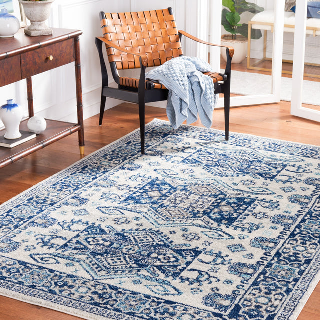 Safavieh Tulum Tul285B Ivory/Blue Rug.