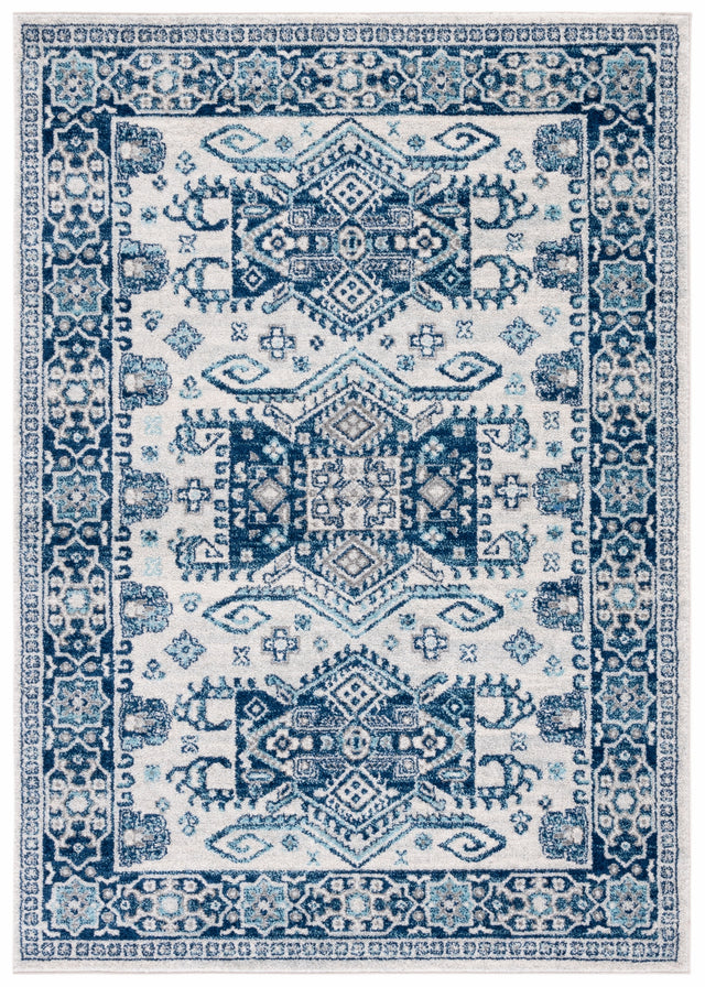 Safavieh Tulum Tul285B Ivory/Blue Rug.