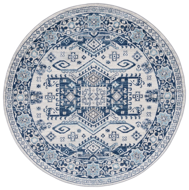 Safavieh Tulum Tul285B Ivory/Blue Rug.