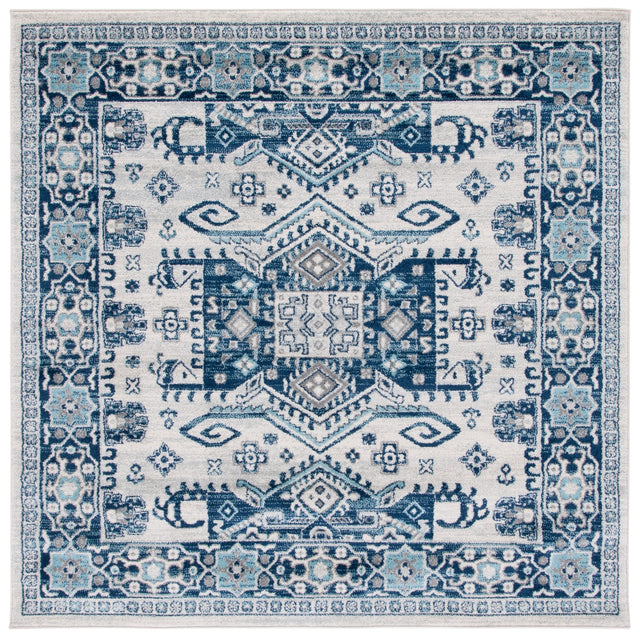 Safavieh Tulum Tul285B Ivory/Blue Rug.