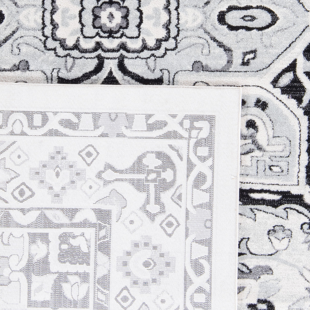 Safavieh Tulum Tul286A Ivory/Black Rug.