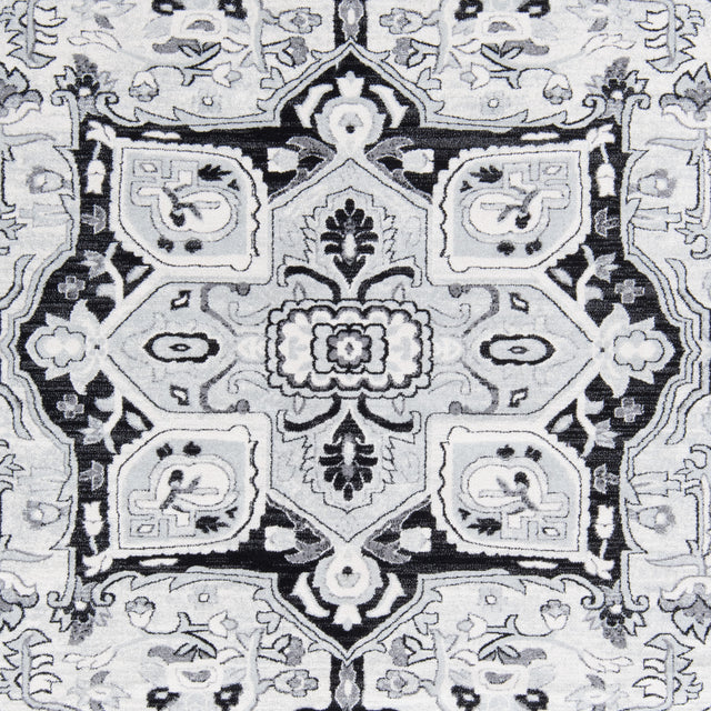 Safavieh Tulum Tul286A Ivory/Black Rug.