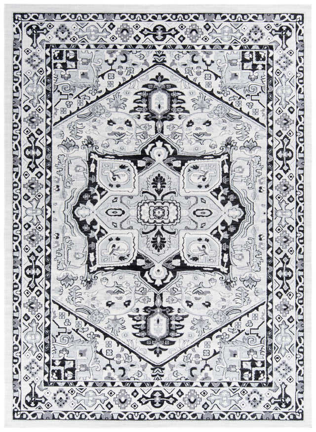 Safavieh Tulum Tul286A Ivory/Black Rug.