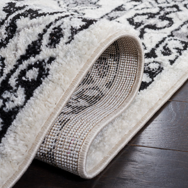 Safavieh Tulum Tul286A Ivory/Black Rug.
