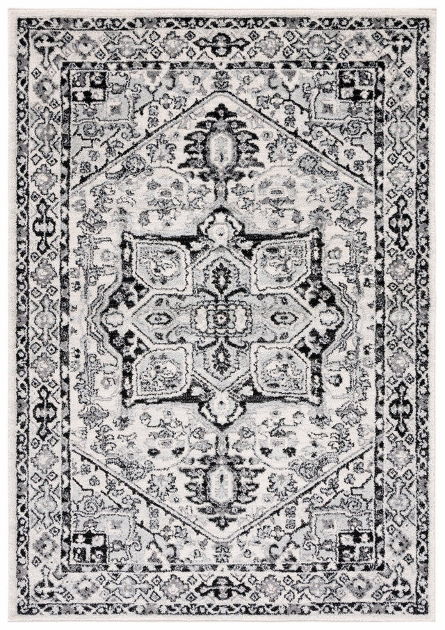 Safavieh Tulum Tul286A Ivory/Black Rug.