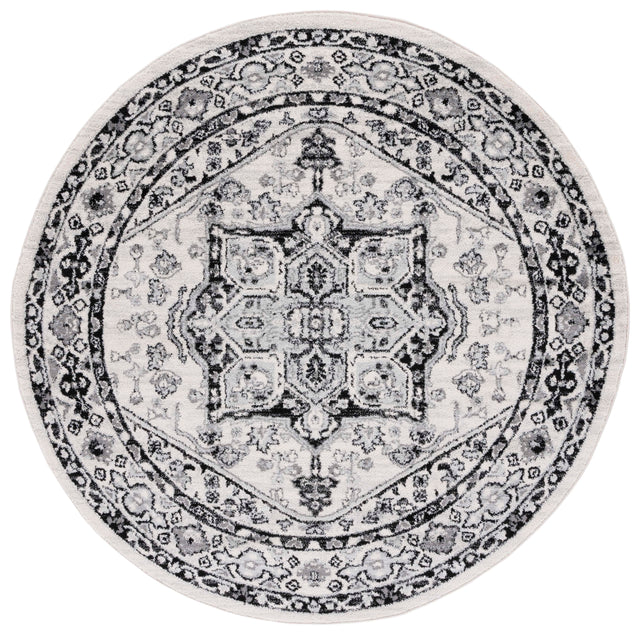 Safavieh Tulum Tul286A Ivory/Black Rug.