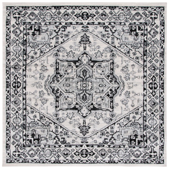 Safavieh Tulum Tul286A Ivory/Black Rug.