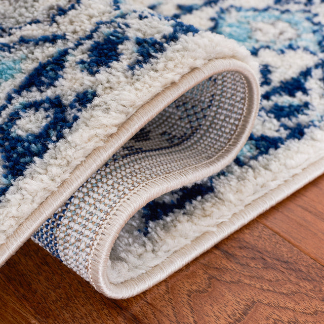 Safavieh Tulum Tul286B Ivory/Blue Rug.