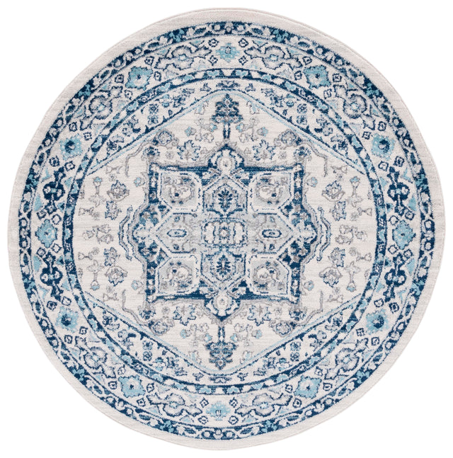 Safavieh Tulum Tul286B Ivory/Blue Rug.