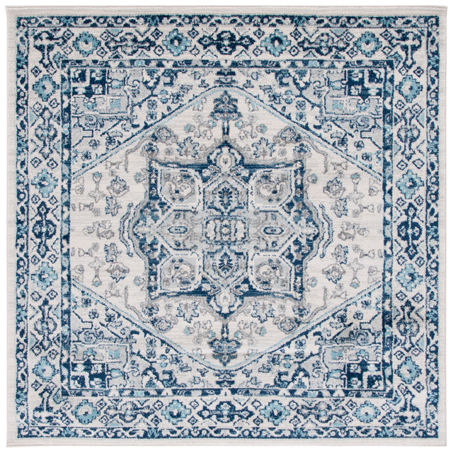 Safavieh Tulum Tul286B Ivory/Blue Rug.