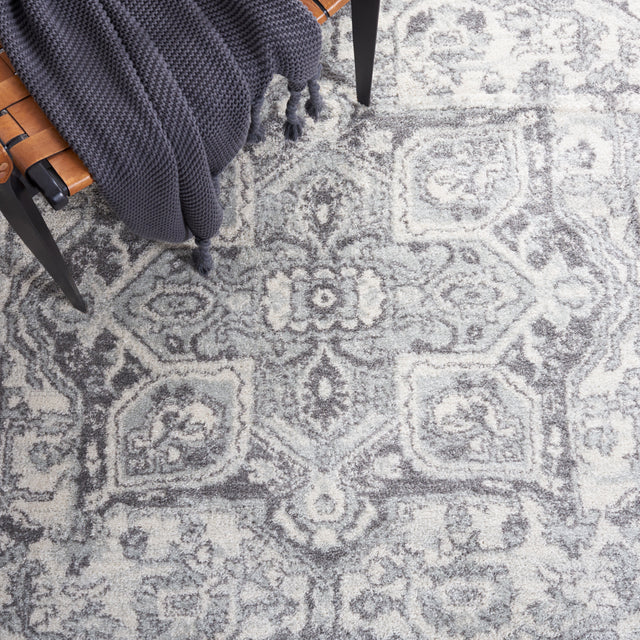 Safavieh Tulum Tul286C Ivory/Grey Rug.