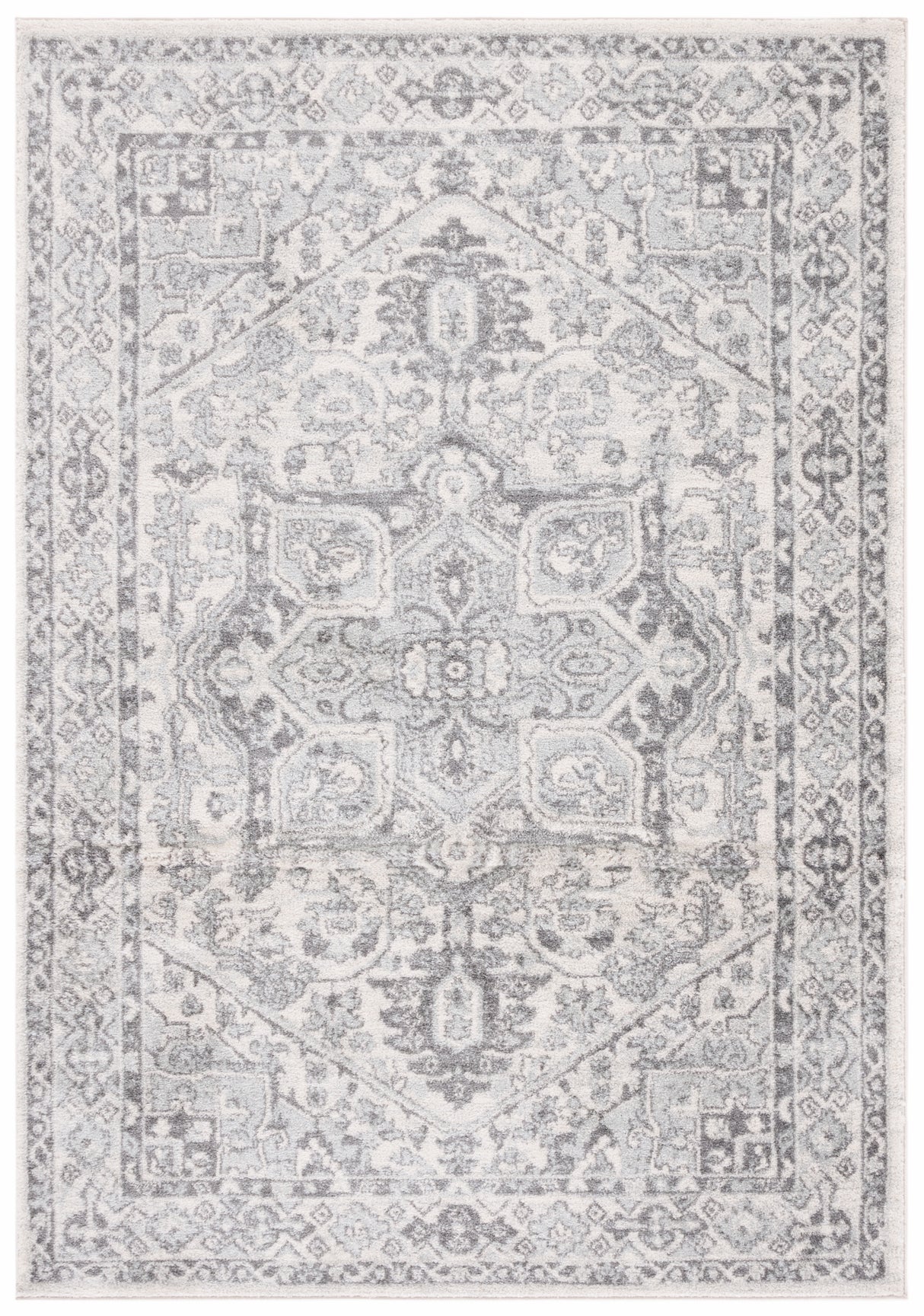 Safavieh Tulum Tul286C Ivory/Grey Rug.