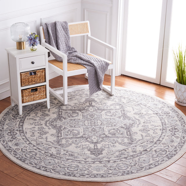 Safavieh Tulum Tul286C Ivory/Grey Rug.