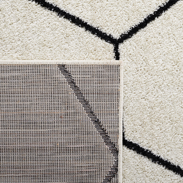 Safavieh Tulum Tul608A Ivory/Black Rug.