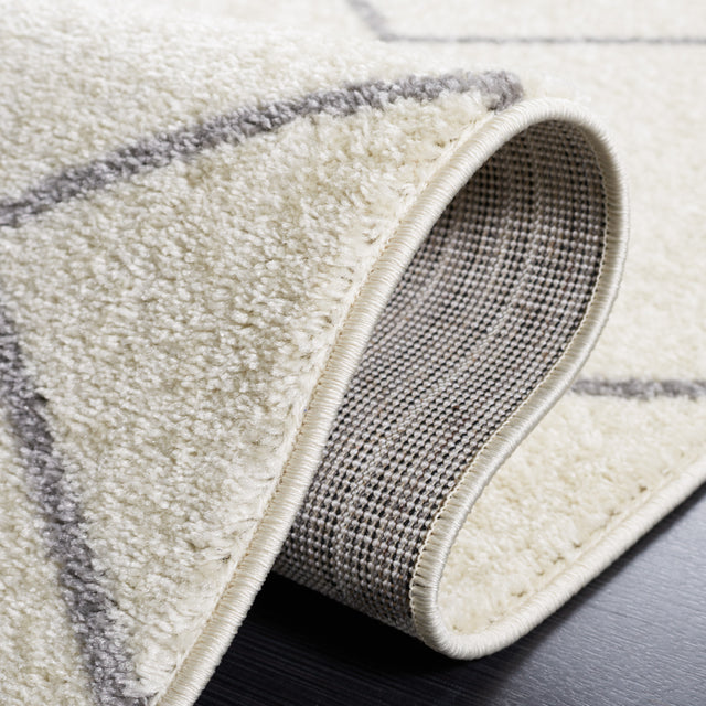 Safavieh Tulum Tul608B Ivory/Grey Rug.