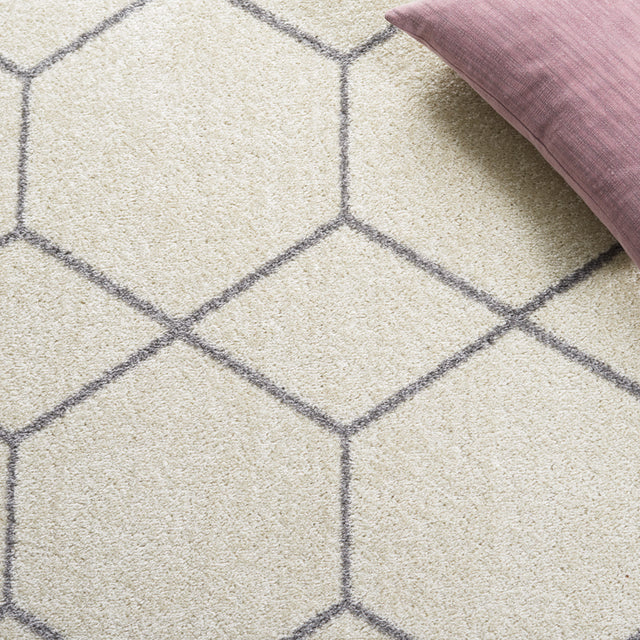 Safavieh Tulum Tul608B Ivory/Grey Rug.