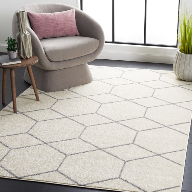 Safavieh Tulum Tul608B Ivory/Grey Rug.