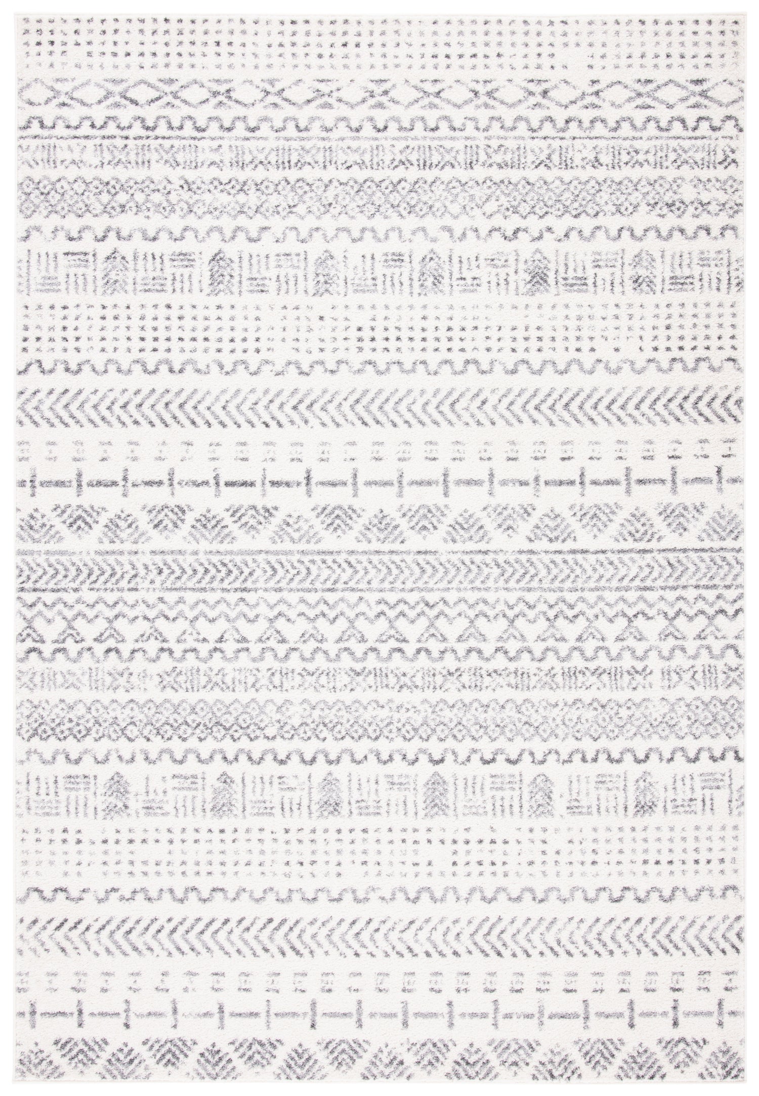 Safavieh Tulum Tul624A Ivory/Grey Rugs.