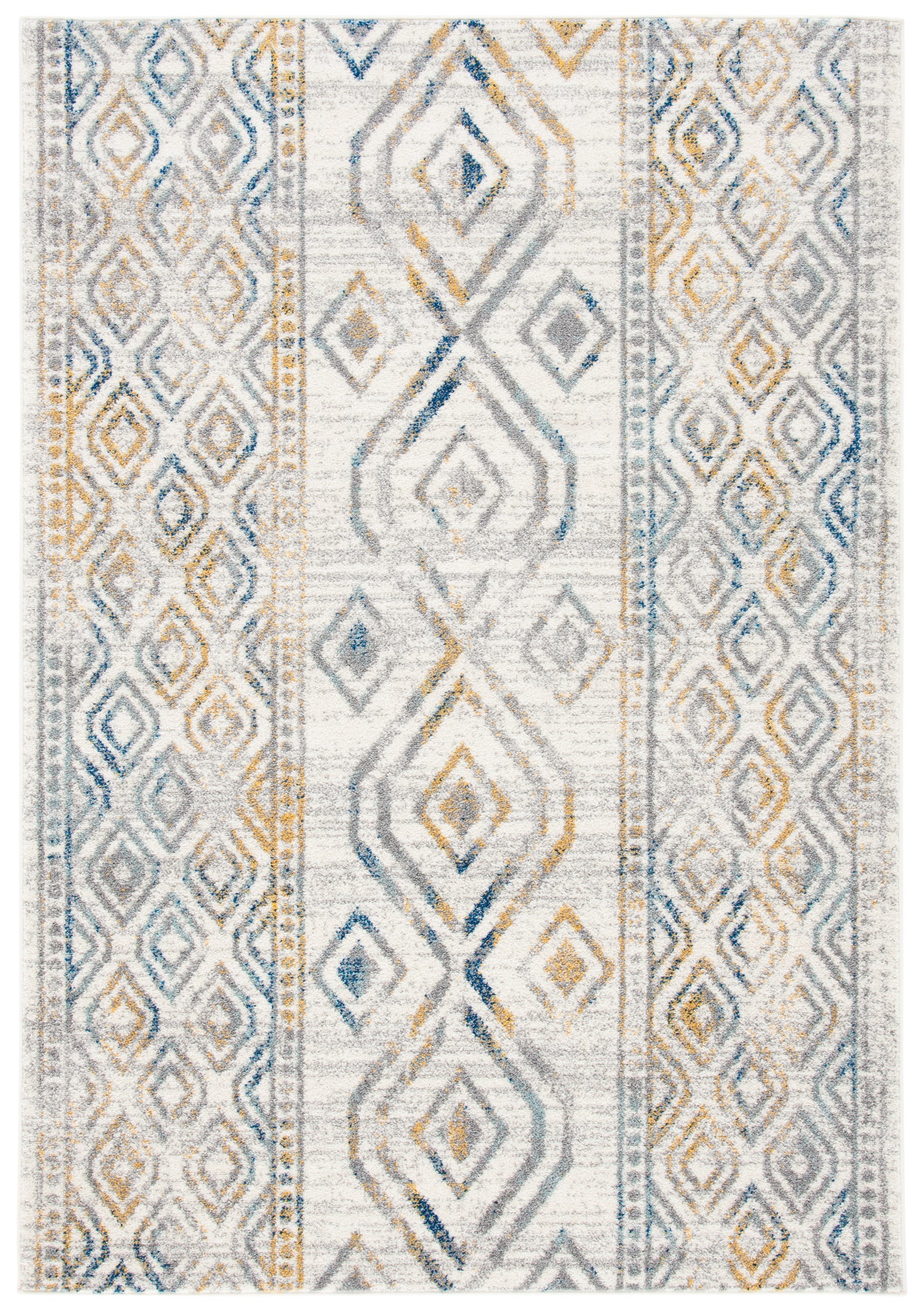 Safavieh Tulum Tul636A Ivory/Grey Rug.