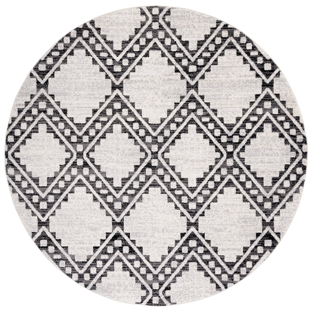 Safavieh Tulum Tul642A Ivory/Black Rug.