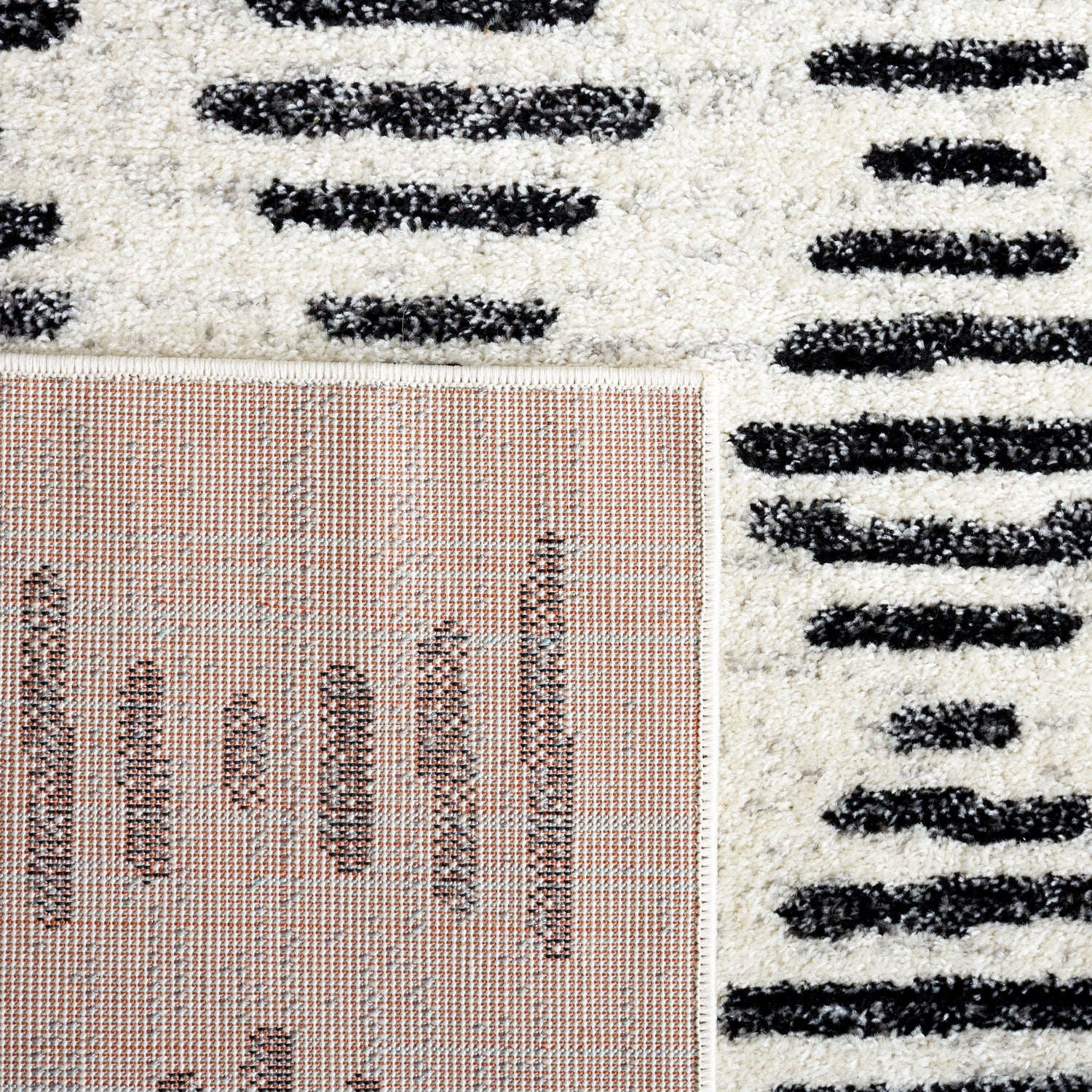 Safavieh Tulum Tul644A Ivory/Black Rug.