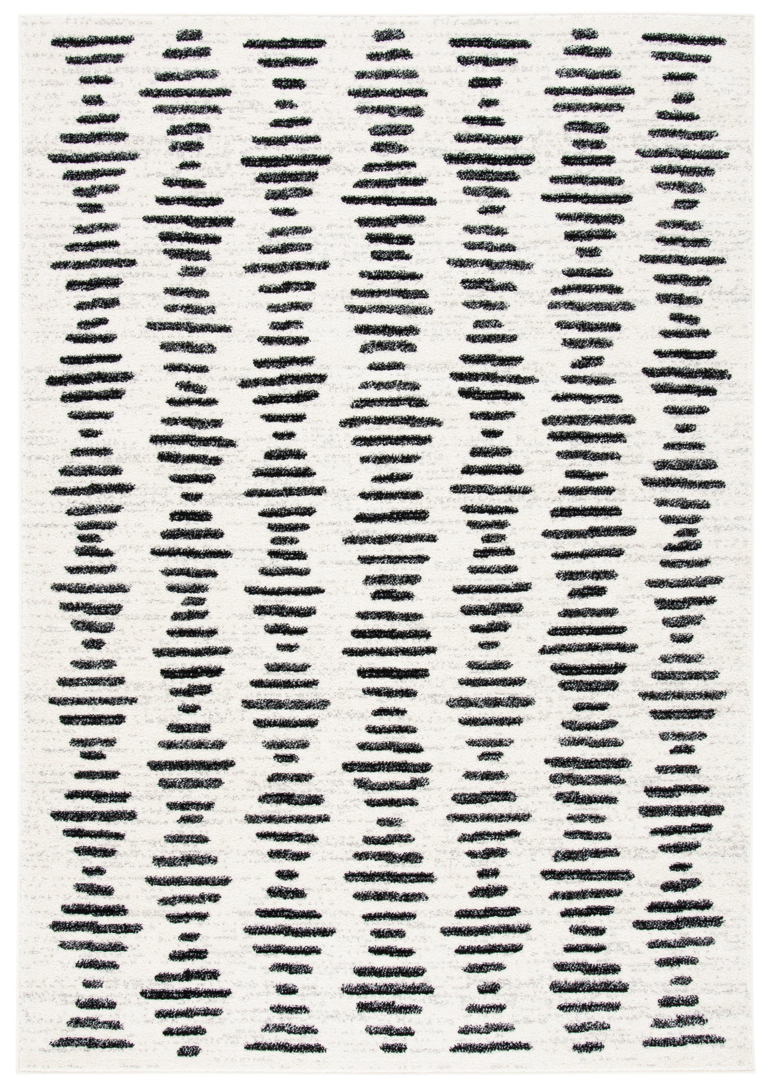 Safavieh Tulum Tul644A Ivory/Black Rug.