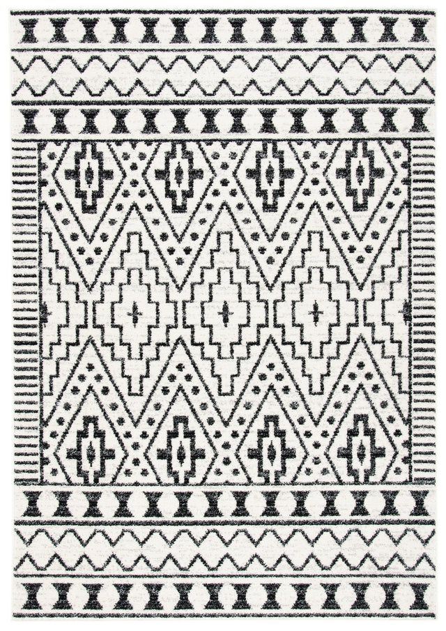 Safavieh Tulum Tul648Z Black/Ivory Rug.