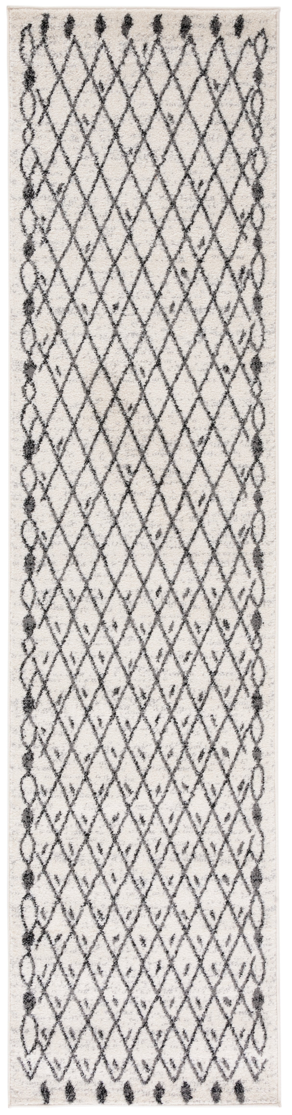 Safavieh Tulum Tul650A Ivory/Black Rug.