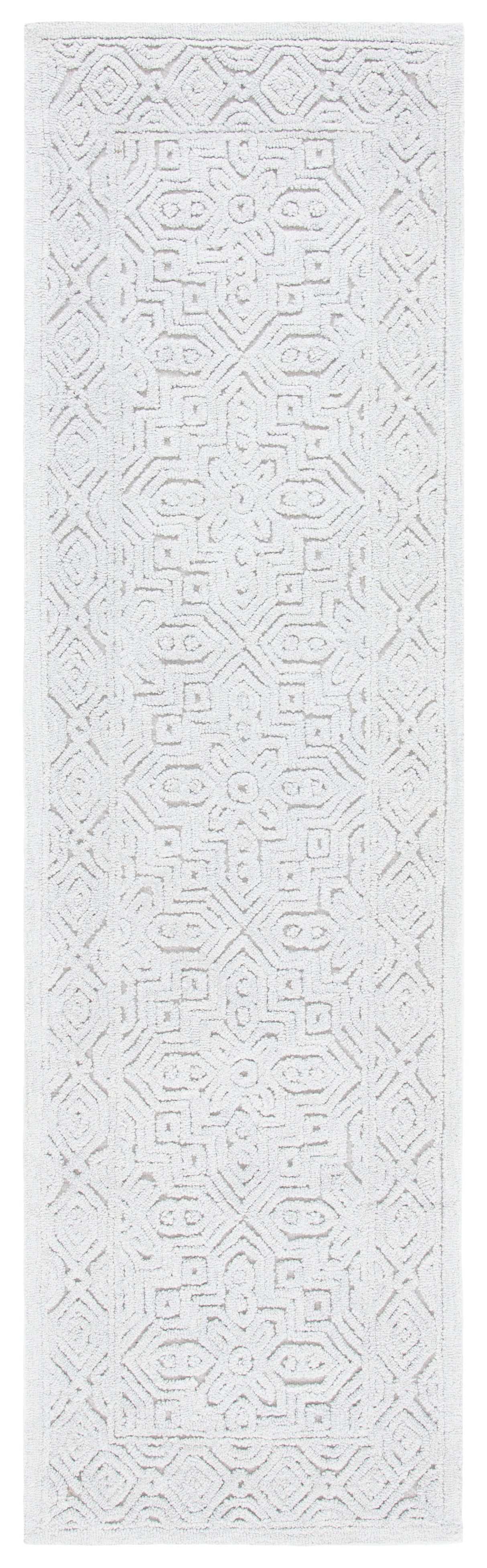Safavieh Textural Txt101G Silver Rugs.