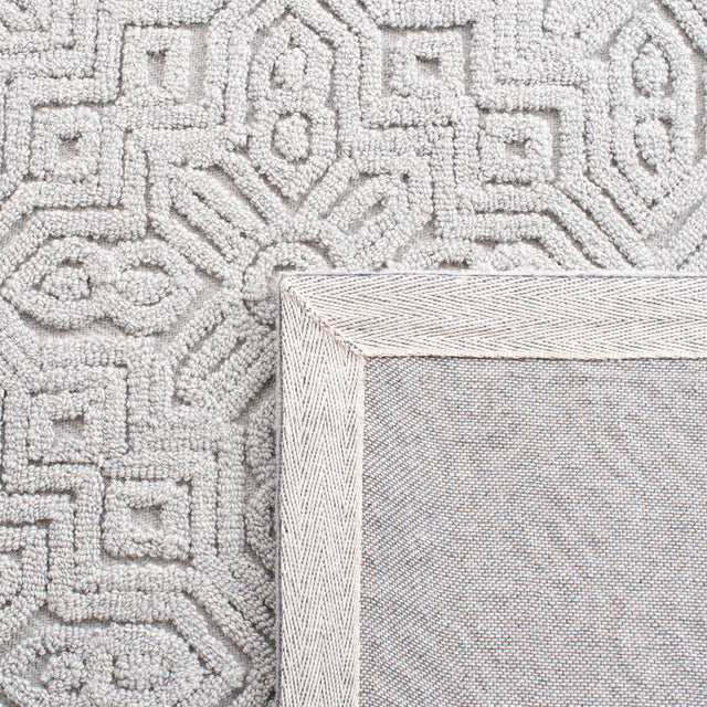 Safavieh Textural Txt101G Silver Rugs.