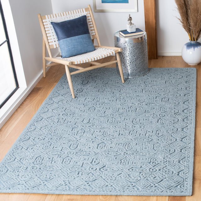 Safavieh Textural Txt101M Blue Rugs.